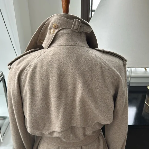 Ralph Lauren Collection Cashmere/Wool Blend Trench M
